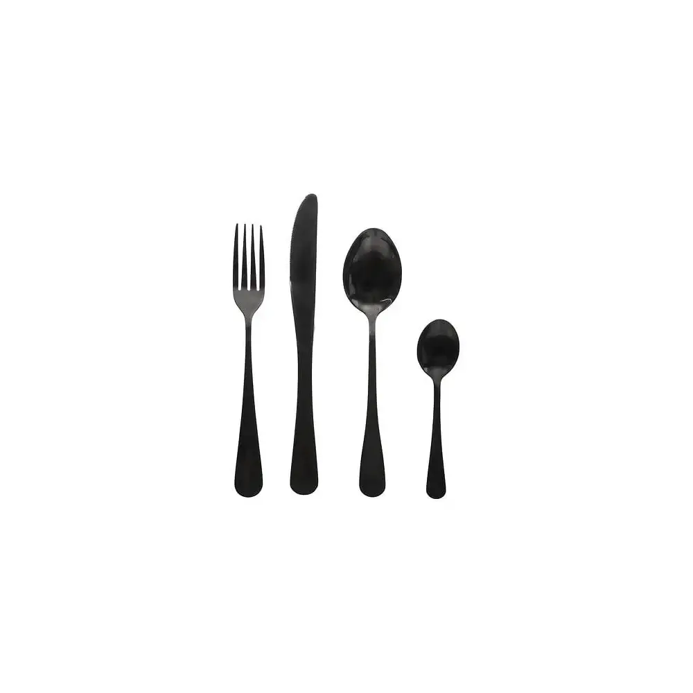 Servizio di Posate 16 Pezzi Shadow in Acciaio Inox Secret de Gourmet