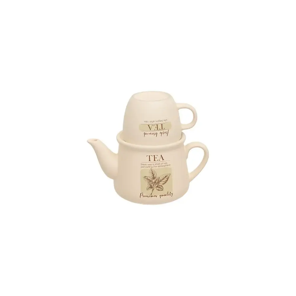 Teiera Wellness 60 cl con Tazza Bianca Secret de Gourmet