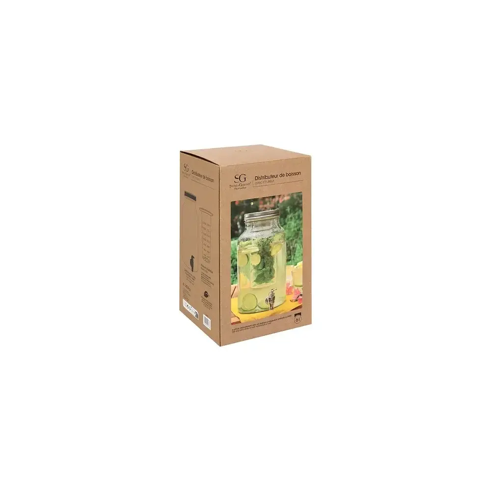 Dispenser per Infusori 6 L Secret de Gourmet