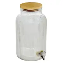 Dispenser Vetro 6lt con Rubinetto Secret de Gourmet