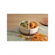 Servizio Aperitivo 3 Pezzi Stoneware Bianco Vassoio Secret de Gourmet