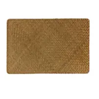 Tovaglietta Canna/metallo 45x30cm Marrone Secret de Gourmet