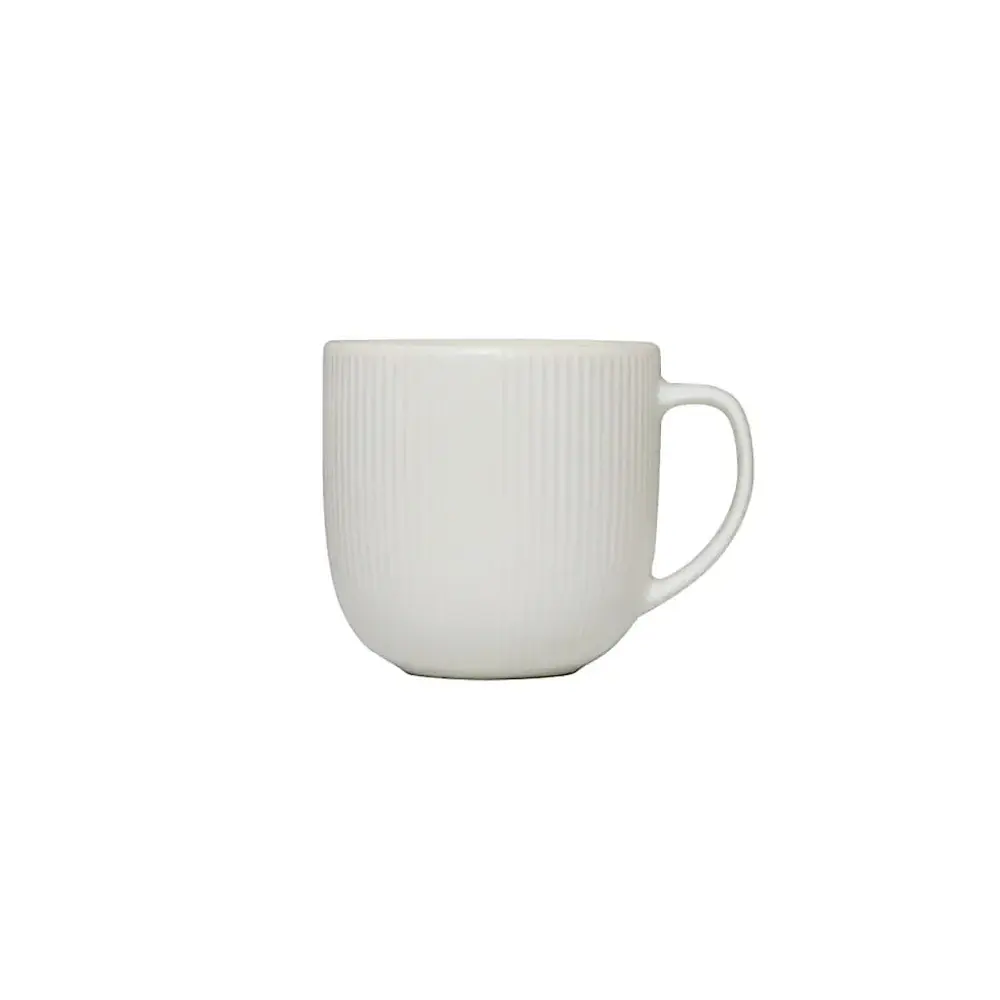Tazzina Espresso Strata 11cl Bianco Secret de Gourmet