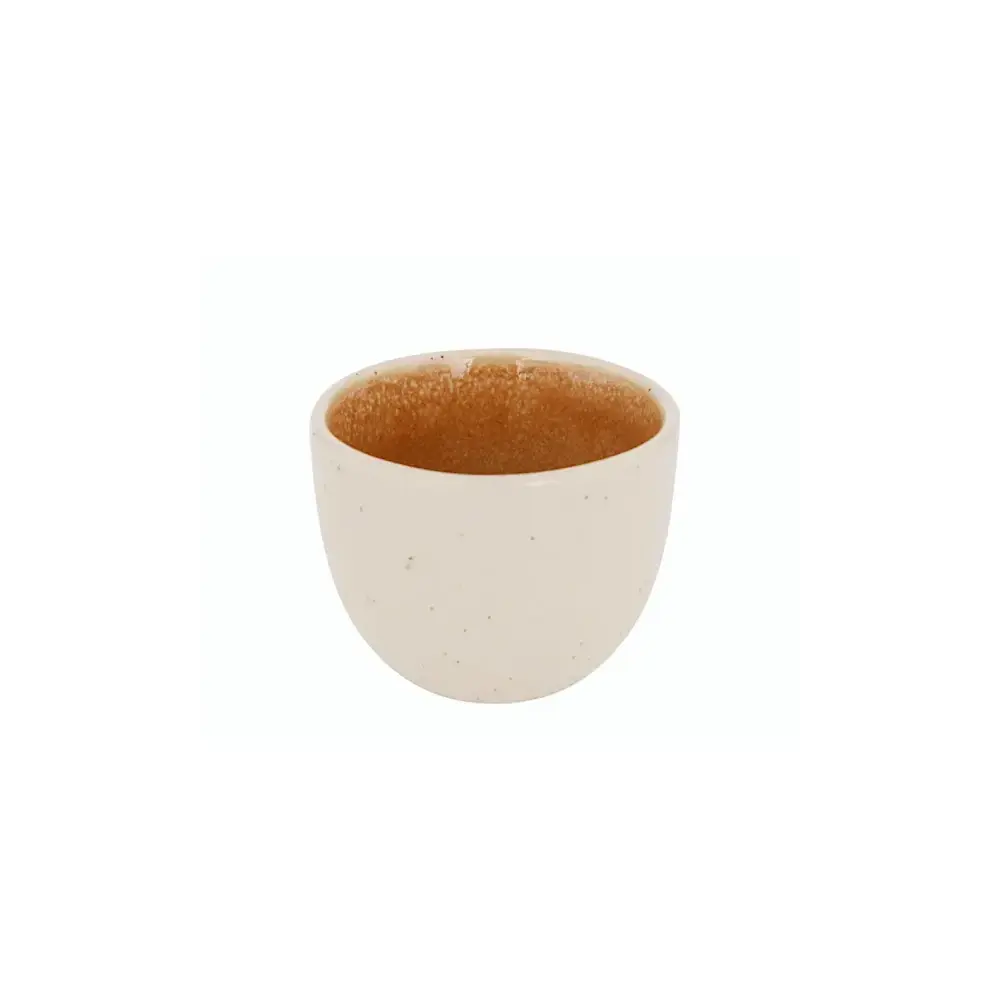 Tazzina Espresso Wonja 10 cl Ocra Faience Dimensioni Secret de Gourmet