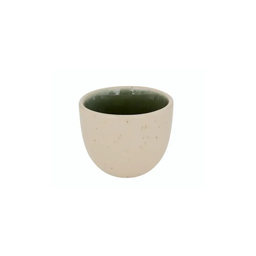Tazzina Espresso Wonja 10 cl Verde Faience Secret de Gourmet
