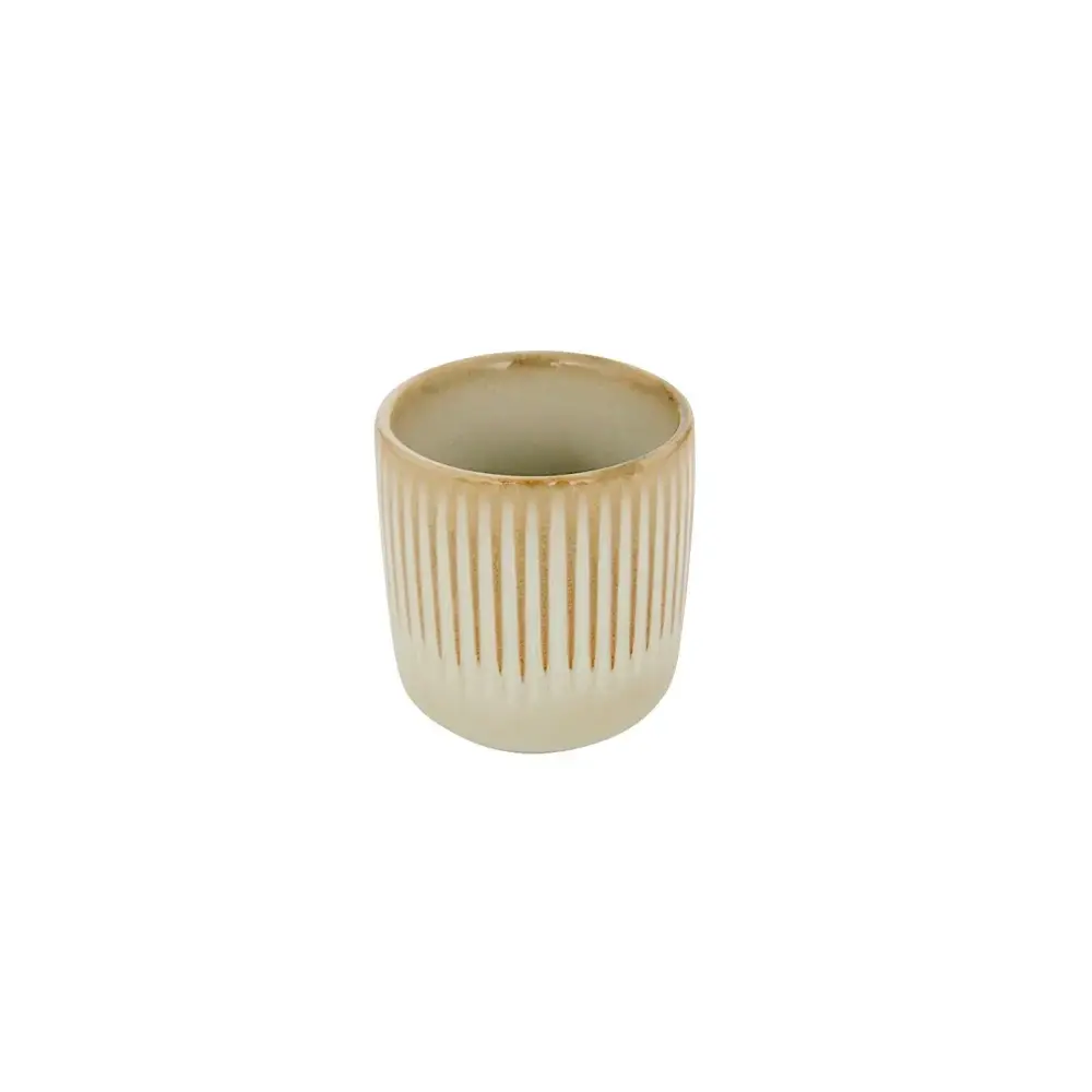 Tazzina Espresso Chloé 11 cl Beige Stoneware Secret de Gourmet