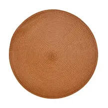 Tovaglietta Tresse Terracotta Ø38 cm Atmosphera Secret de Gourmet