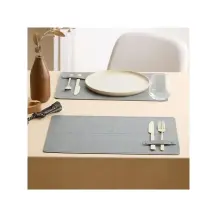 Tovaglietta Glenn 45x30 cm Grigia Secret de Gourmet