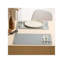 Tovaglietta Glenn 45x30 cm Grigia Secret de Gourmet