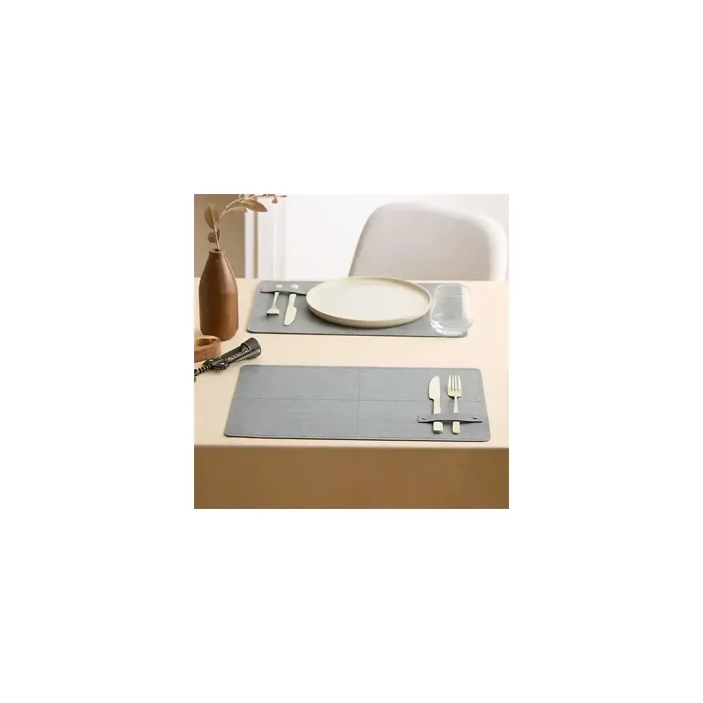 Tovaglietta Glenn 45x30 cm Grigia Secret de Gourmet