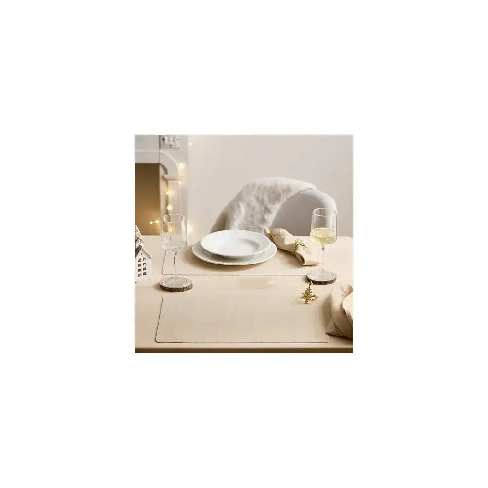 Tovaglietta Rettangolare Esmée 30x45 cm Beige Secret de Gourmet