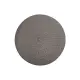 Tovaglietta Treccia Tonda Grigio Scuro Secret de Gourmet