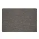 Tovaglietta Ely 49x33 cm Grigio Scuro Pu Moderna Secret de Gourmet