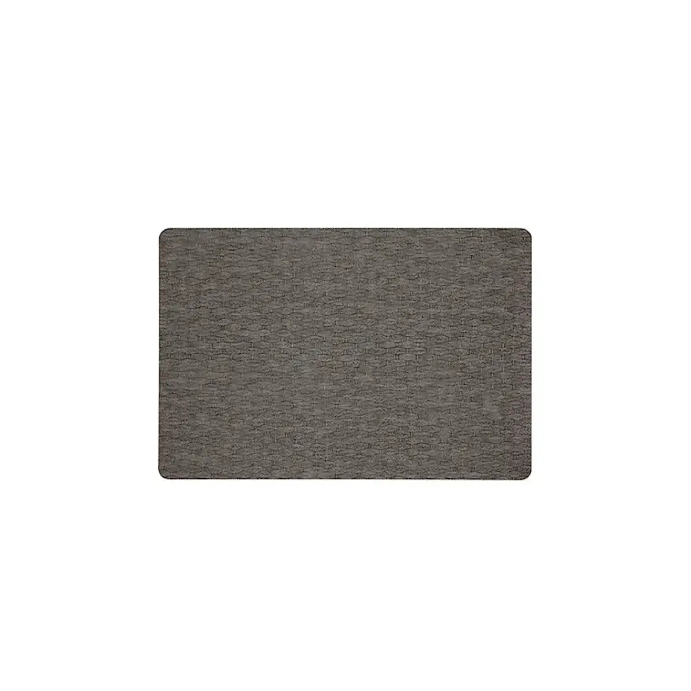 Tovaglietta Ely 49x33 cm Grigio Scuro Pu Moderna Secret de Gourmet