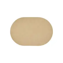 Tovaglietta Ovale Kim Beige 49x33 cm Secret de Gourmet