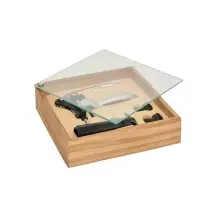 Set Sommelier Jules 4 Pezzi con Cavatappi a Leva Secret de Gourmet