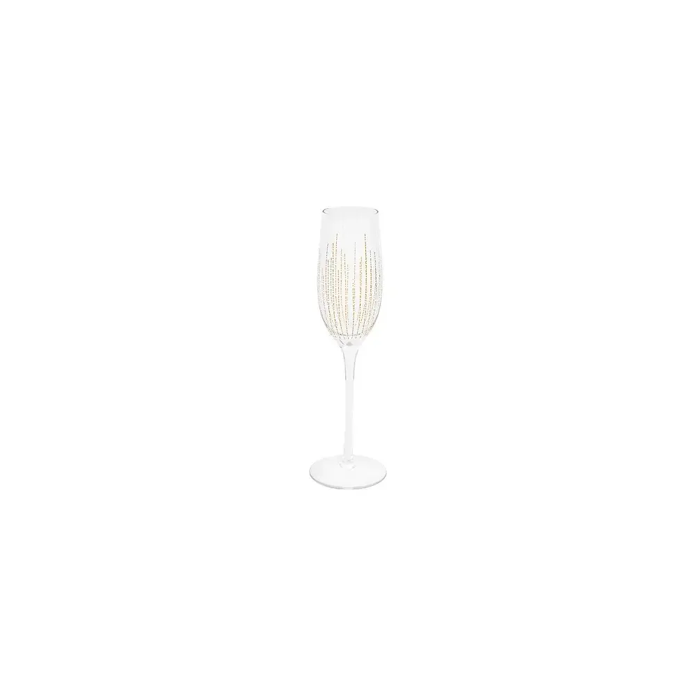 Set 4 Flute da Champagne Lunis 21 cl Dorate Secret de Gourmet