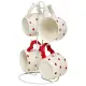 Set 4 Tazze Valentine 22cl con Supporto Secret de Gourmet