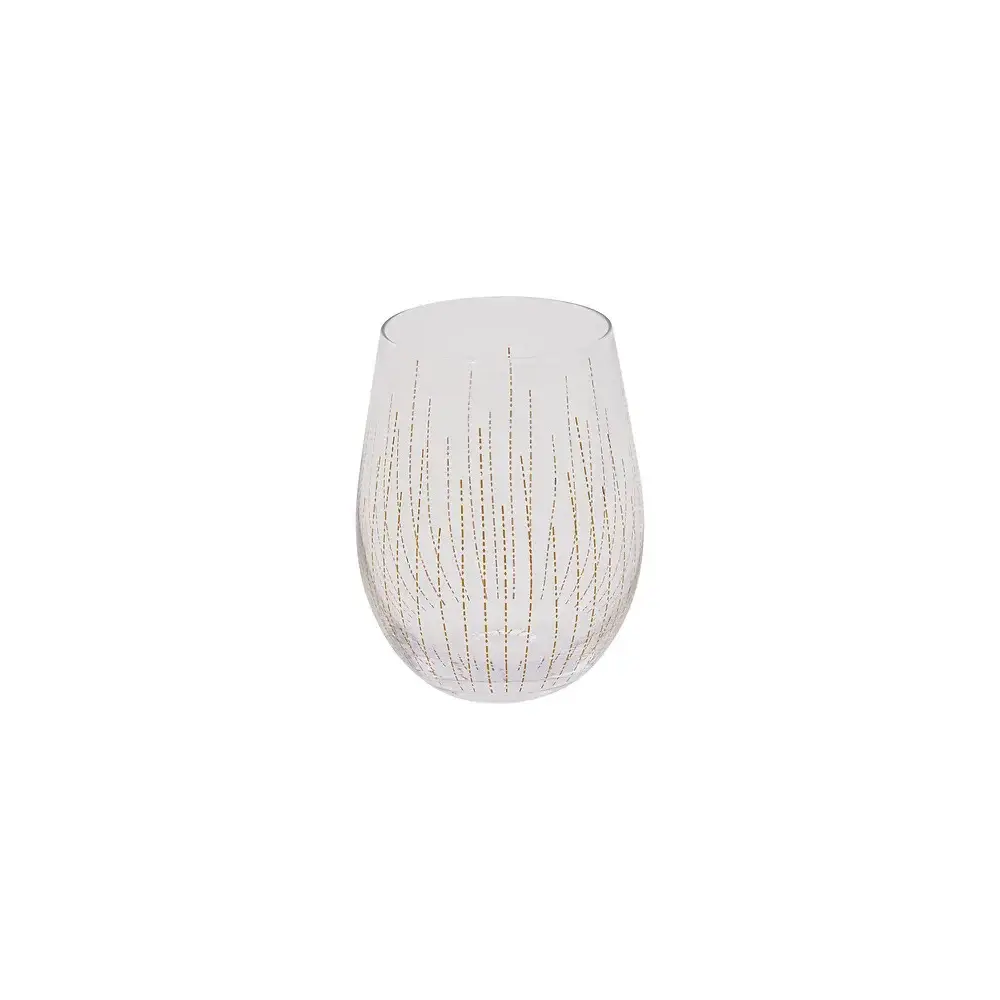 Set 4 Bicchieri Bassi Lunis 54 cl Dorati Secret de Gourmet