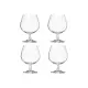 Set di 4 Bicchieri da Cognac 40 cl Cristallino Secret de Gourmet