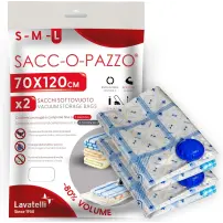Sacchi sottovuoto salvaspazio