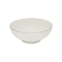 Insalatiera Daphne 25cm Porcellana Bianco Secret de Gourmet
