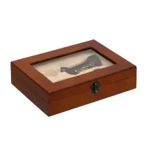 Set 3 Pezzi Sommelier con Scatola 23x16x6cm Marrone Secret de Gourmet