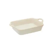 Terre Inconnue Piatto Rettangolare 23x18cm Beige Secret de Gourmet