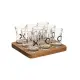 Set Bicchieri Shot Jules Gioco Tris Secret de Gourmet