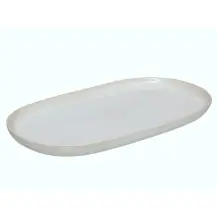 Piatto Ceramica Beige Terre Inconnue 31x17,5x2,6 cm Secret de Gourmet