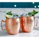 Set 2 Bicchieri Moscow Mule in Acciaio Inox 47 cl Secret de Gourmet