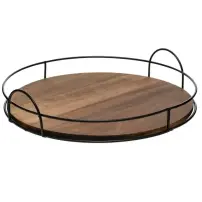 Vassoio Rotondo Mina Diametro 34 cm in Bambù Secret de Gourmet
