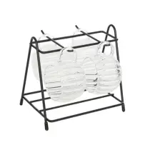 Porta 4 Tazze Pumpkin 18 cl Trasparente Borosilicato Secret de Gourmet