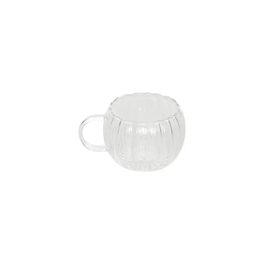 Porta 4 Tazze Pumpkin 18 cl Trasparente Borosilicato Secret de Gourmet