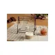 Porta 4 Tazze Pumpkin 18 cl Trasparente Borosilicato Secret de Gourmet