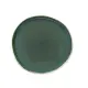 Piatto Piano Wonja Diametro 27 cm Verde Faience Secret de Gourmet