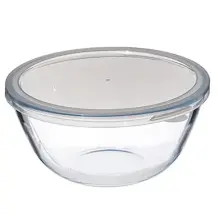 Ciotola Borosilicato 23x11cm con Coperchio Secret de Gourmet