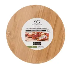 Piatto Girevole Diametro 35 cm in Bambù Secret de Gourmet