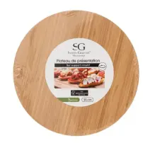 Piatto Girevole Diametro 35 cm in Bambù Secret de Gourmet