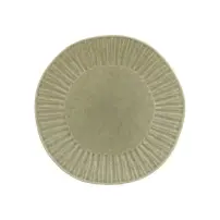 Piatto Piano Nyero Verde Ø 27 cm Secret de Gourmet