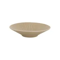 Piatto Fondo Nyero Beige Ø 21 cm Secret de Gourmet