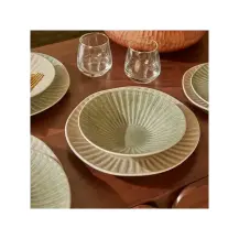 Piatto Fondo Nyero Verde Ø 21 cm Secret de Gourmet