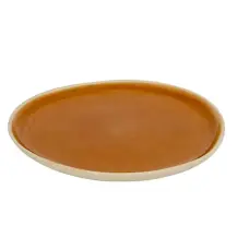Piatto Piano Wonja Diametro 27 cm Ocra Faience Secret de Gourmet