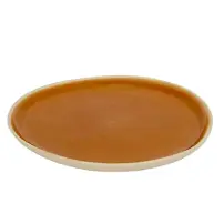 Piatto Piano Wonja Diametro 27 cm Ocra Faience Secret de Gourmet