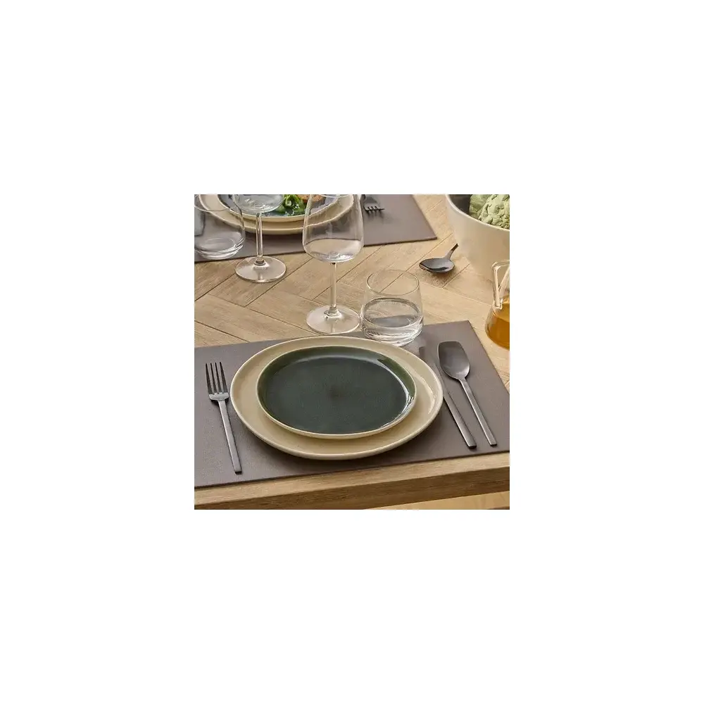 Piatto da Dessert Wonja Diametro 21 cm Verde Secret de Gourmet