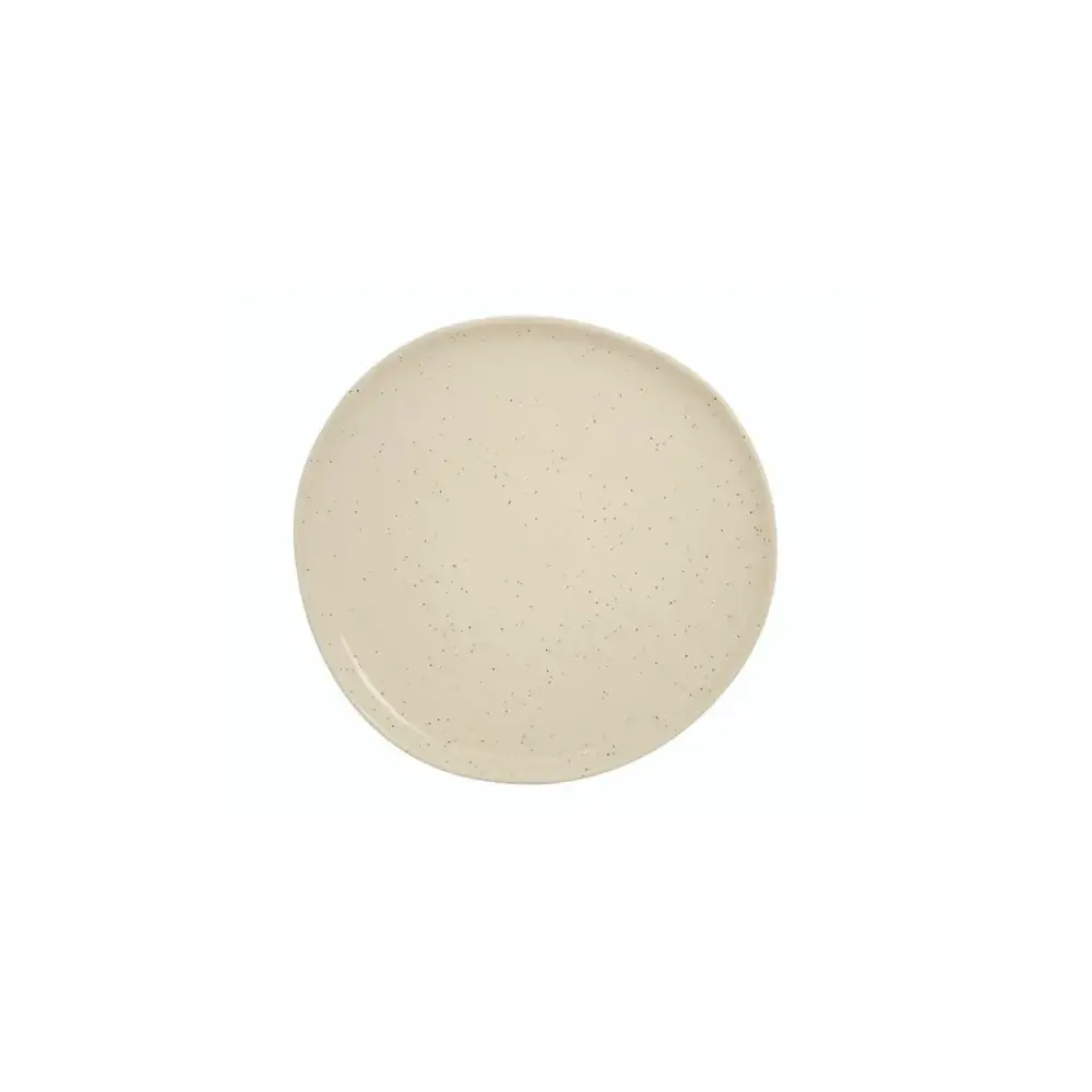 Piatto Piano Wonja Diametro 27 cm Crema Faience Secret de Gourmet