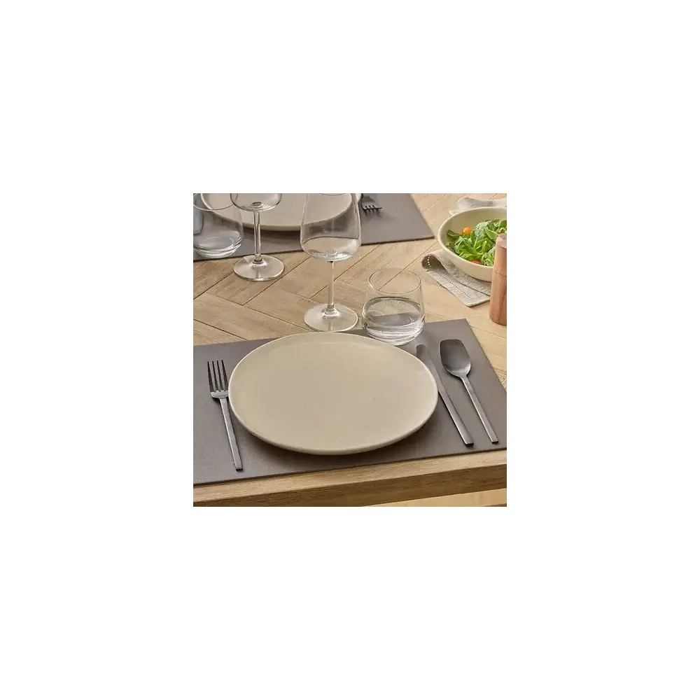 Piatto Piano Wonja Diametro 27 cm Crema Faience Secret de Gourmet