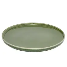 Piatto Piano Terre Inconnue Diametro 27 cm Verde Secret de Gourmet