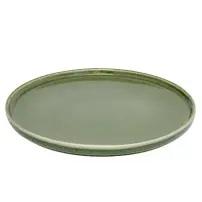 Piatto Piano Terre Inconnue Diametro 27 cm Verde Secret de Gourmet