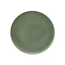 Piatto Piano Terre Inconnue Diametro 27 cm Verde Secret de Gourmet